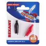 Зажим "крокодил" 5А 40мм в изоляторе (блист.2шт) Rexant 06-0140-A2 Зажим "крокодил" 5А 40мм в изоляторе (блист.2шт) Rexant 06-0140-A2