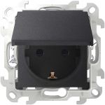 Розетка 1-м СП Simon 24 16А IP44 2P+E Push&Go механизм графит Simon 2420448-038 Розетка 1-м СП Simon 24 16А IP44 2P+E Push&Go механизм графит Simon 2420448-038