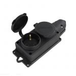 Колодка удлинителя 2-м Компакт 1ф с заглушками каучук UNIVersal 1788 Колодка удлинителя 2-м Компакт 1ф с заглушками каучук UNIVersal 1788