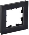 Рамка 1-м BRITE РУ-1-2-БрЧ стекло черн. IEK BR-M12-G-K02 Рамка 1-м BRITE РУ-1-2-БрЧ стекло черн. IEK BR-M12-G-K02