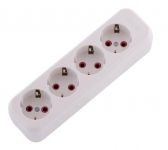 Колодка удлинителя 4-м с заземл. Lila LEZARD 720-0400-401 Колодка удлинителя 4-м с заземл. Lila LEZARD 720-0400-401