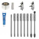 Комплект заземления оцинкованный 12 метров (d=16 мм х 1,5 метра) Комплект заземления оцинкованный 12 метров (d=16 мм х 1,5 метра)