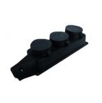 Колодка удлинителя 3-м с заземл. 16А IP44 1ф 250В еврослот с заглушками каучук UNIVersal 602230 Колодка удлинителя 3-м с заземл. 16А IP44 1ф 250В еврослот с заглушками каучук UNIVersal 602230