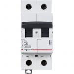 Выключатель автоматический модульный 2п C 6А 4.5кА RX3 Leg 419694 Выключатель автоматический модульный 2п C 6А 4.5кА RX3 Leg 419694