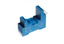 Розетка для реле 55.32 55.34 винт. клеммы таймера 85.02 85.04 с метал. клипсой FINDER 94842SMA