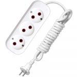 Удлинитель 3х3м без заземл. 6А IP20 У6-639М ПВС 2х0.75 UNIVersal 639М-03