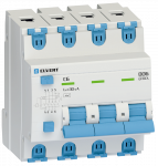 Автоматический выключатель дифф.тока D06 4р C10 100 мА электрон. тип АС ELVERT Автоматический выключатель дифф.тока D06 4р C10 100 мА электрон. тип АС ELVERT
