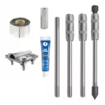 Комплект заземления оцинкованный 6 метров (d=16 мм х 1,5 метра) Комплект заземления оцинкованный 6 метров (d=16 мм х 1,5 метра)