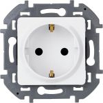 Розетка 1-м СП Inspiria 16А IP20 250В 2P+E немецк. стандарт механизм бел. Leg 673720 Розетка 1-м СП Inspiria 16А IP20 250В 2P+E немецк. стандарт механизм бел. Leg 673720
