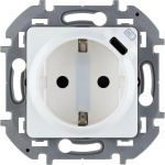 Розетка 1-м СП Inspiria 16А IP20 250В 2P+E немецк. стандарт с заряд. устройством USB тип C 1.5А 5В механизм бел. Leg 673770 Розетка 1-м СП Inspiria 16А IP20 250В 2P+E немецк. стандарт с заряд. устройством USB тип C 1.5А 5В механизм бел. Leg 673770