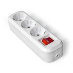 Колодка удлинителя 3-м с заземл. с выкл. АБС-пластик UNIVersal S303 Колодка удлинителя 3-м с заземл. с выкл. АБС-пластик UNIVersal S303