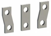 Силовые выводы для присоединения спереди  TF2KR-3 к E2KR-3P (200-250 A) (1 пакет/3 шт.) Силовые выводы для присоединения спереди  TF2KR-3 к E2KR-3P (200-250 A) (1 пакет/3 шт.)