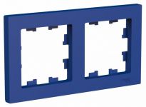 Рамка 2-пост. AtlasDesign универс. аквамарин SE ATN001102 Рамка 2-пост. AtlasDesign универс. аквамарин SE ATN001102