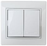 Выключатель 2-кл. СП Plano 10А IP20 1-104-01 250В бел. Intro Б0027601 Выключатель 2-кл. СП Plano 10А IP20 1-104-01 250В бел. Intro Б0027601