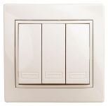 Выключатель 3-кл. СП Plano 10А IP20 1-106-02 250В кость Intro Б0027606 Выключатель 3-кл. СП Plano 10А IP20 1-106-02 250В кость Intro Б0027606