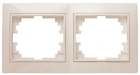 Рамка 2-м СП Plano 1-502-02 гор. сл. кость Intro Б0027626 Рамка 2-м СП Plano 1-502-02 гор. сл. кость Intro Б0027626
