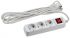 Удлинитель 3х5м с заземл. 10А IP20 UX-3es-5m ПВС 3х0.75 с выкл. Эра Б0035755