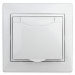 Розетка 1-м СП Plano 1Э-203-01 16А IP20 250В 2P+E Schuko защ. крышка без лапок бел. Intro Б0038829 Розетка 1-м СП Plano 1Э-203-01 16А IP20 250В 2P+E Schuko защ. крышка без лапок бел. Intro Б0038829