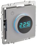 Термостат электронный с индикацией BRITE СП IP20 ТС10-1-БрБ бел. IEK BR-RT11-K01 Термостат электронный с индикацией BRITE СП IP20 ТС10-1-БрБ бел. IEK BR-RT11-K01