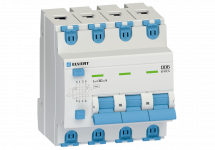 Автоматический выключатель дифф.тока D06 4р B10 30 мА электрон. тип АС ELVERT Автоматический выключатель дифф.тока D06 4р B10 30 мА электрон. тип АС ELVERT