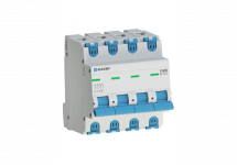 Автоматический выключатель Z406 4Р C63 4,5кА ELVERT