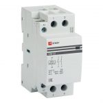 Контактор модульный КМ 32А 2NО (2 мод.) EKF km-2-32-20 Контактор модульный КМ 32А 2NО (2 мод.) EKF km-2-32-20