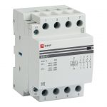 Контактор модульный КМ 63А 4NО 3 мод. 184-253В EKF km-3-63-40 Контактор модульный КМ 63А 4NО 3 мод. 184-253В EKF km-3-63-40