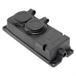 Розетка 2-м 16А IP44 2P+PE 230В с защ. крышками каучук PROxima EKF RPS-018-16-230-44-r Розетка 2-м 16А IP44 2P+PE 230В с защ. крышками каучук PROxima EKF RPS-018-16-230-44-r