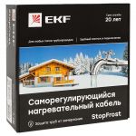 Кабель нагревательный саморег. 15Вт/м для обогрева трубопроводов StopFrost Inside 5м EKF SFI-15-5 Кабель нагревательный саморег. 15Вт/м для обогрева трубопроводов StopFrost Inside 5м EKF SFI-15-5