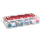 Набор трубок термоусадочных ТУТ 4/2; 6/3; 8/4; 10/5; 12/6; 20/10 100мм бокс 5 цветов 105шт PROxima EKF tut-n-5-r Набор трубок термоусадочных ТУТ 4/2; 6/3; 8/4; 10/5; 12/6; 20/10 100мм бокс 5 цветов 105шт PROxima EKF tut-n-5-r