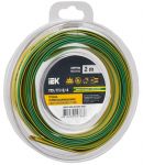 Трубка термоусадочная ТТУ нг-LS 8/4 желт./зел. (уп.2м) IEK UDR12-008-004-002-K52-T